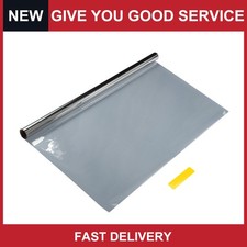 Car Window Tint Film 6.56 Ft X 23.62 Inch Silver Tone Vlt 42 Irr 77