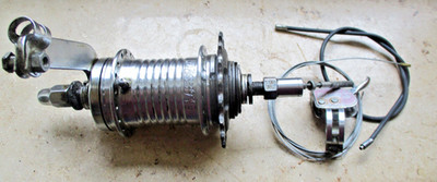 Sachs Torpedo 3 Gang Nabe Mod 515 K mit Rücktritt und Leerlauf 3 gang Fahrrad