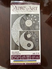 Bead Embroidery Kits Balance Symbol DIY Bead Needlepoint, Abr s Art