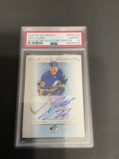 JACK QUINN /199 PSA 10 RETRO FUTURE WATCH AUTO ROOKIE 2022 SP AUTHENTIC Sabres
