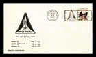 DR JIM STAMPS US COVER SPACE SHUTTLE NEW USPS SLOGAN CANCEL FIRST DAY OF USE