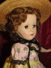 Vintage Madame Alexander Glamour Girl Doll Picnic Day or Garden Party 1953 NM