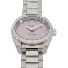 New Omega Seamaster Aqua Terra 150M Quartz 220.10.28.60.60.001 Violet Ladies Wat 4