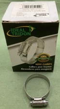 QTY 10 IDEAL TRIDON 5724051 WORM DRIVE HOSE CLAMPS SIZE 24 1/2" FITS 1"-2" HOSE