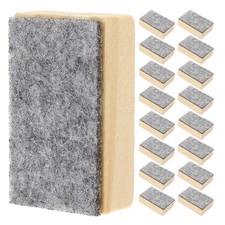 24 Pcs Felt Wood Chalk Erasers Portable Cleaner for Teachers and Kids