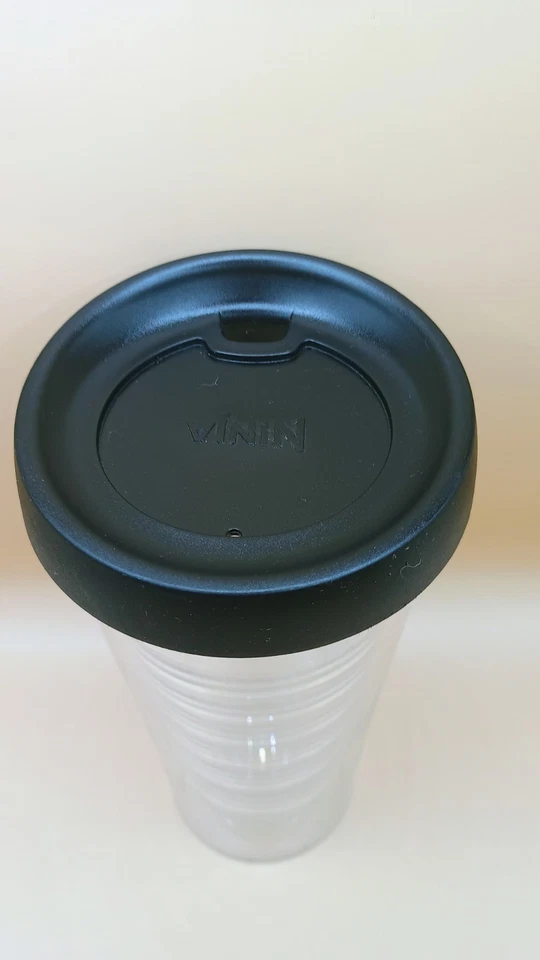 Кофейный бар Ninja 18 унций стакан с двойными стенками Tritan горячий и холодный с крышкой для глотков - Изображение 2 из 4