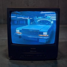 Sylvania 19 CRT TV/VCR Combo Fully Serviced Tested 4-Head Hi-Fi Stereo