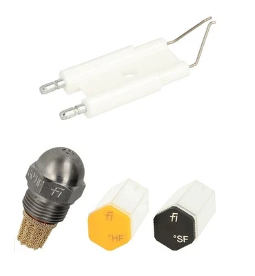 TECFIX Wartungsset für Viessmann Vitoflame 200 mit Brenner Bluetwin & VEKI [15 - 33 kW]