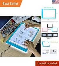 Versatile A4 Light Box with Multiple Power Sources for Drawing and Tracing