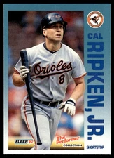 1992 Fleer 7 Eleven/Citgo The Performer Cal Ripken Jr. Baltimore Orioles #5