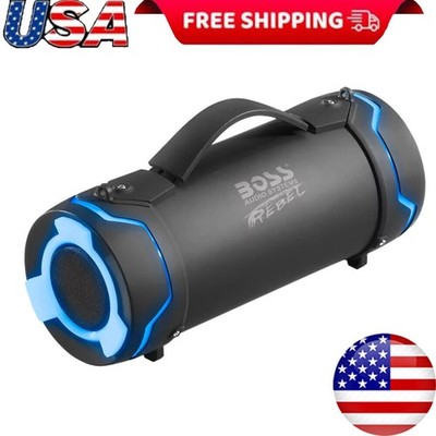 Wireless Bluetooth Audio Speakers Waterproof W Carry Handle Electronics Outside