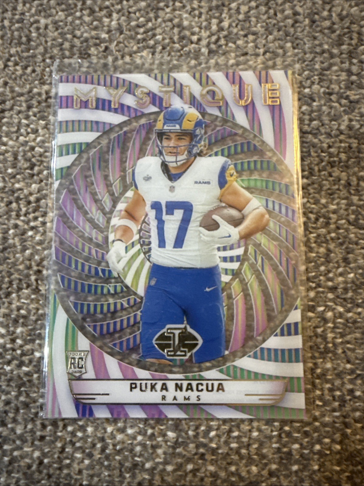2023 Panini Illusions - Mystique Puka Nacua #27 Rainbow (RC)