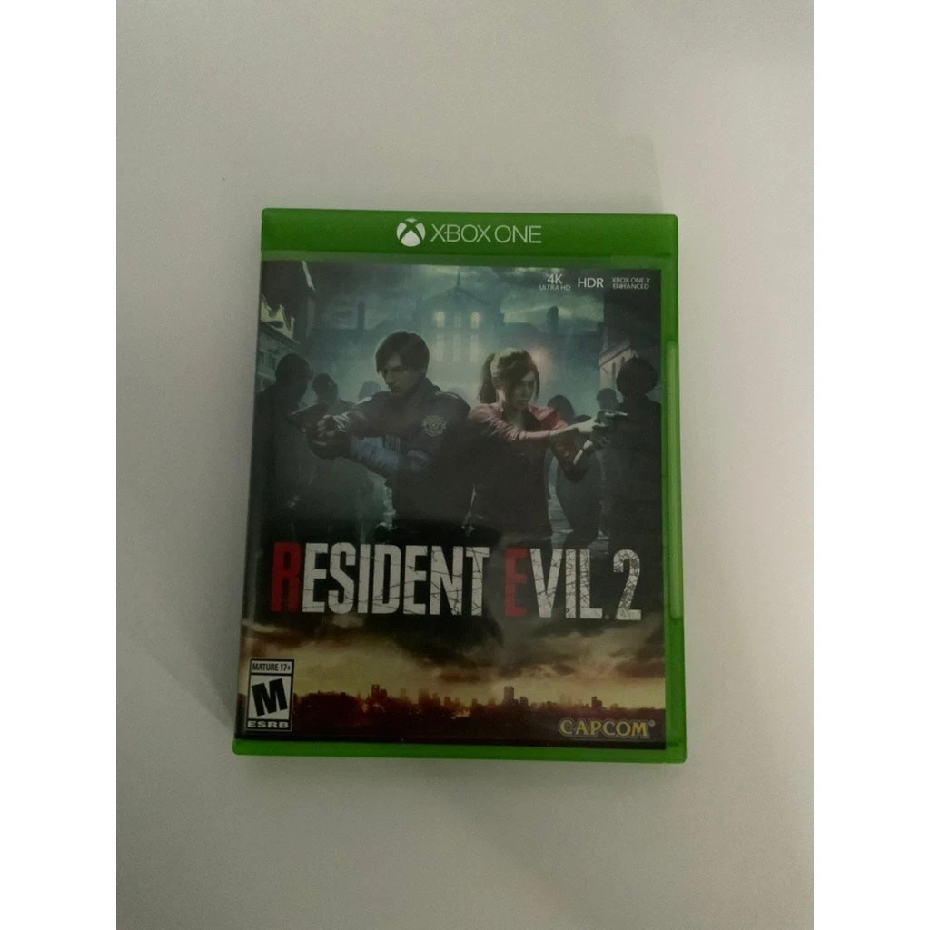 Jeu Resident Evil 2 - Xbox One - Version PAL FR - Très Bon état Avec Boîte