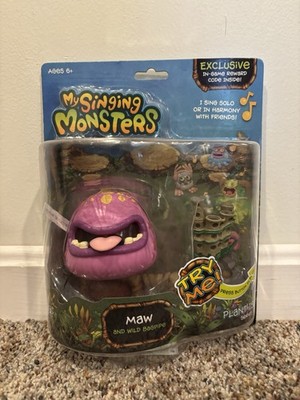 My Singing Monsters Maw Series 1 Pink Sings Toy Figure Rare Collectible