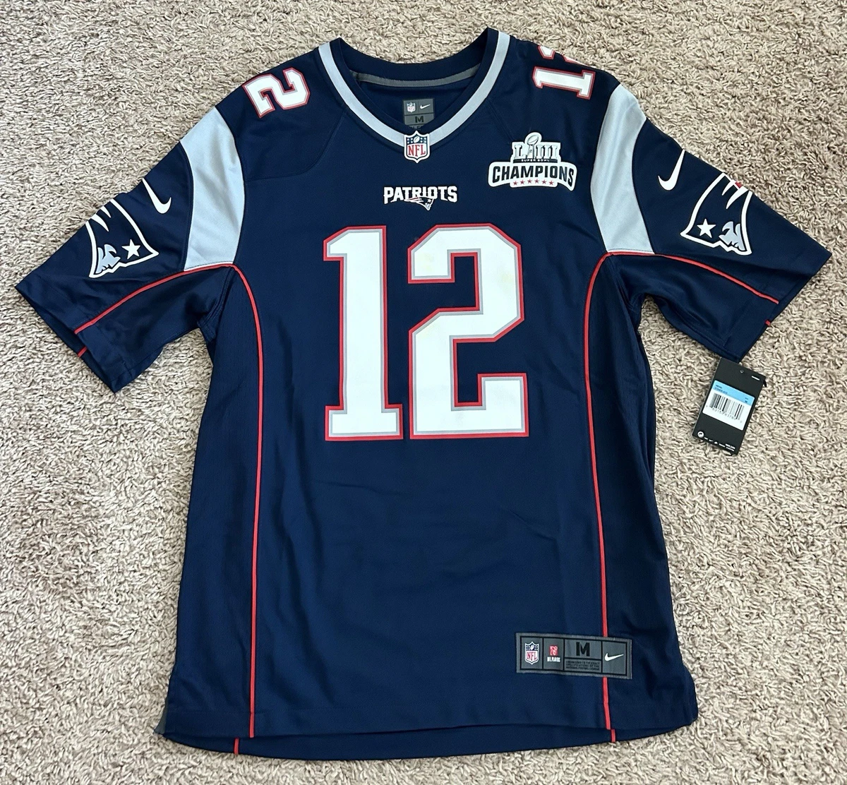 Nike Tom Brady Super Bowl NFL Jerseys for sale | eBay