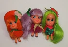 VTG Mattel KOLA KIDDLES Lot *Dolls Only OLIVIA ORANGE Greta Grape LUSCIOUS LIIME