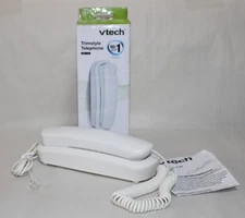 📞 VTech CD1103 Trimstyle Corded Phone – White | NEW in Open Box