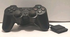 Sony PS2 BLACK Wired Controller OEM DualShock PlayStation 2 AUTHENTIC