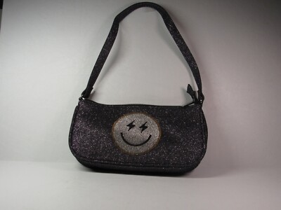 Skinny Dip Small Size Smile Emoji Sparkle Purse New Without Tags