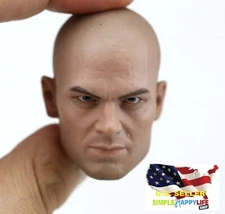 1/6 male head Hitman Agent 47 for phicen Hot toys 12" figure ganghood ❶USA❶