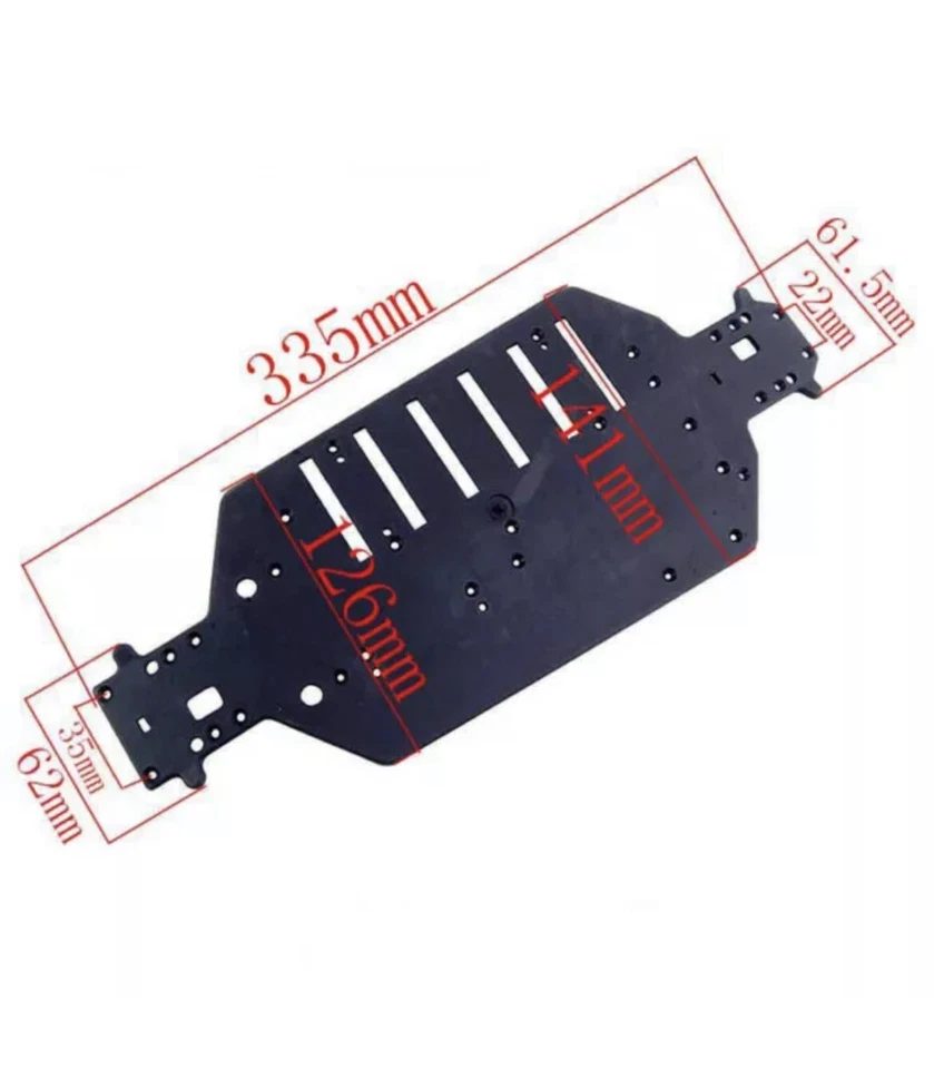 HSP 04001 03601 Chassis Electric 1/10 Rc Off Roar Buggy & Monster Truck - Image 2 of 4