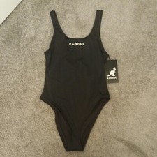 Kangol logo swimsuit uk8