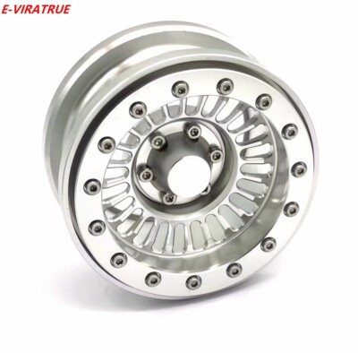 E-VIRATRUE 2.9''Aluminum Bead Lock Wheel For Axial SCX6&Redcat Vertex-6 1pcs