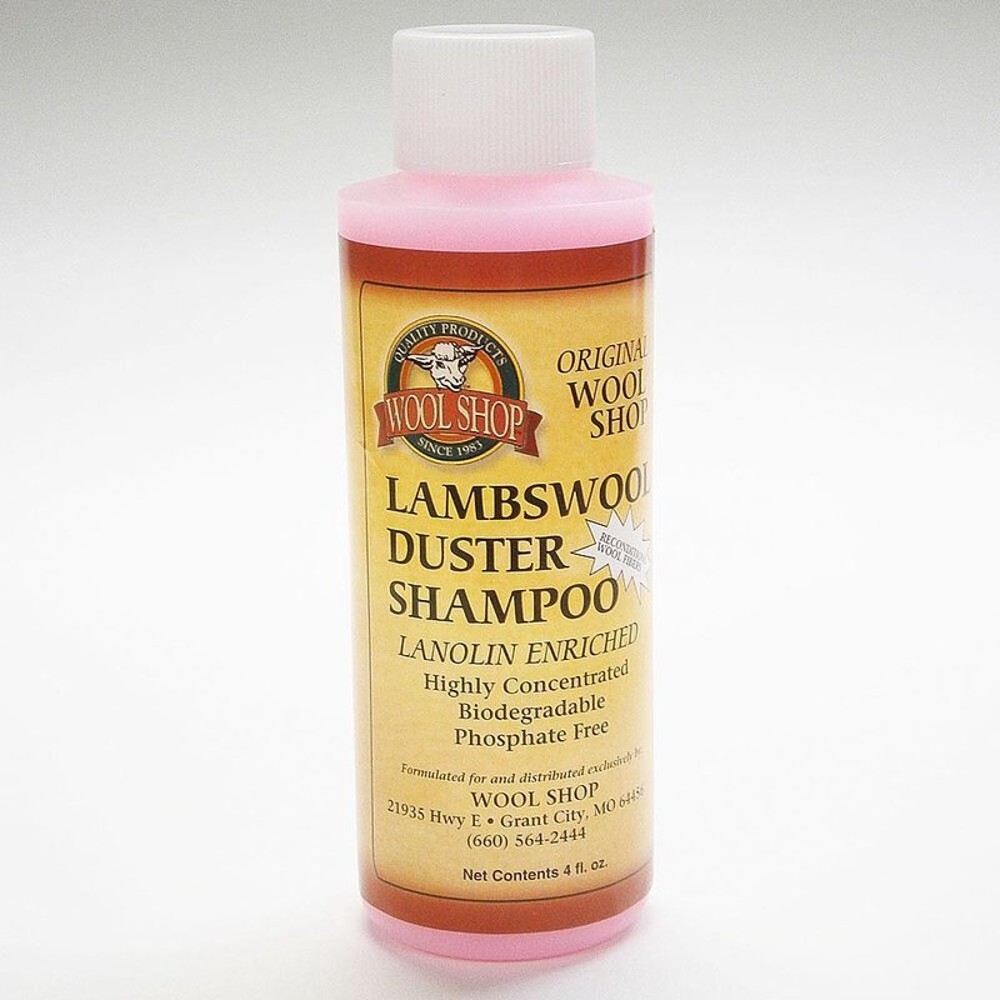 Wool Shop Lambswool Duster Shampoo, for Reconditioning Duste
