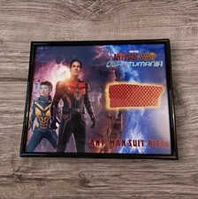 Marvels Ant-man & The Wasp Production Used Costume Swatch display With COA