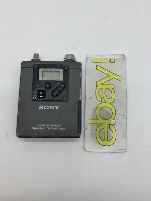 SONY WRT-860 ワイヤレスマイク トランスミッター Sony WRT-860 UHF Synthesized Transmitter TESTED FREE SHIPPING | eBay