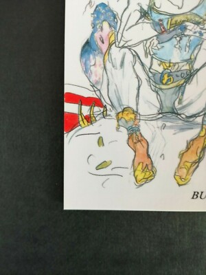 BUTZ KLAUZER Fantasy 5 Art Museum Card FF5 Japan Yoshitaka Amano