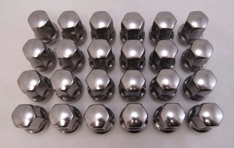 24 GMC Sierra Yukon XL Denali Savana Factory OEM Stainless 14x1.5 Lugs Lug Nuts - Image 2 of 3