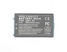 GBA SP Game Boy Advance SP Real 750mAh Replacement Battery