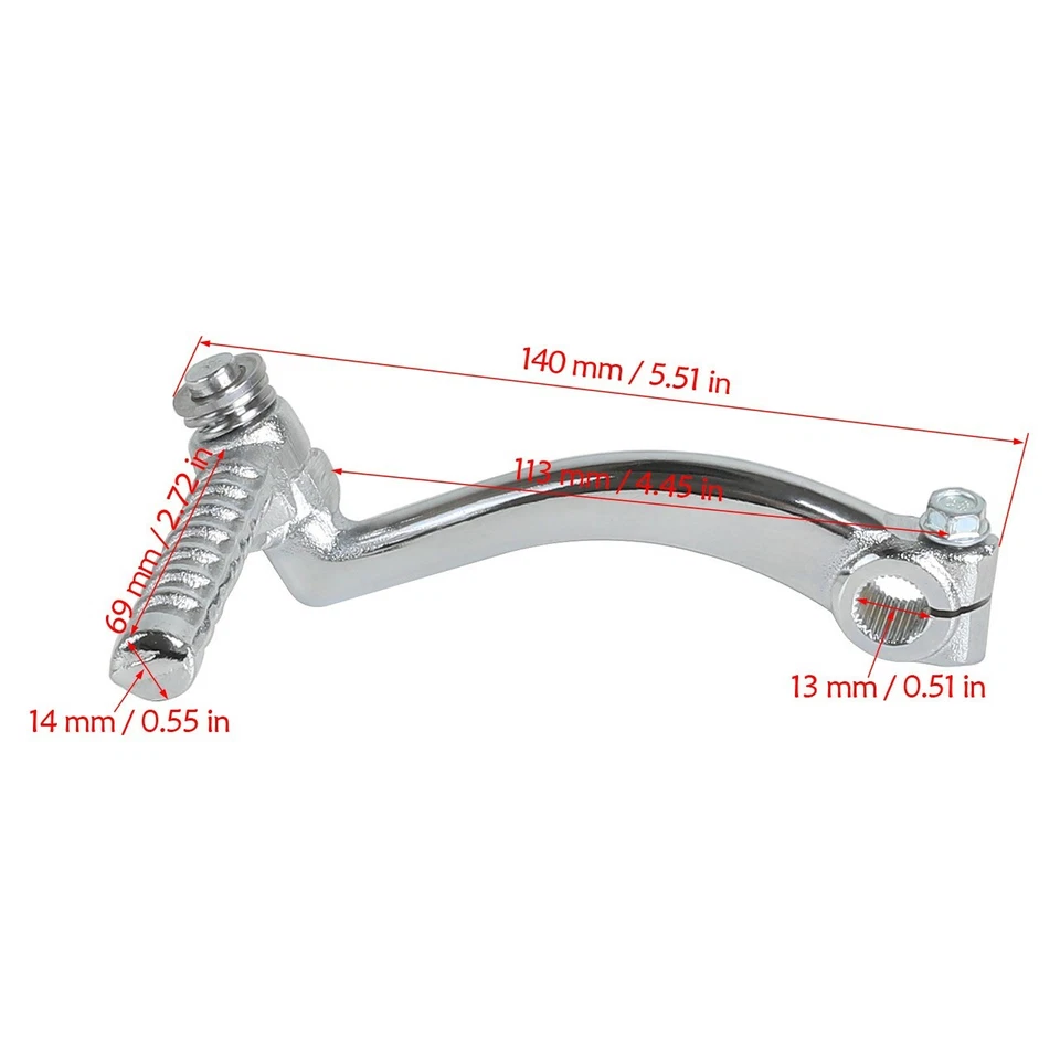 PALANCA DE ARRANQUE PARA SCOOTER DE 4 TIEMPOS GY6 150cc 125cc Go kart ATV Quad Foto 3 de 4