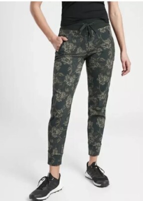 Pantalon Jogger Athleta Trekkie North Taille 4 – Motif Abstrait Cinétique, Neuf Avec Étiquettes