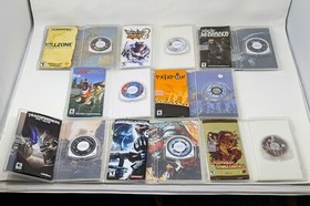 8 Games PlayStation Portable PSP - Complete CIB - Monster Hunter - Tested