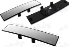 UNIVERSAL JDM CONVEX 300MM WIDE INTERIOR CLIP ON PANORAMIC REAR VIEW MIRROR