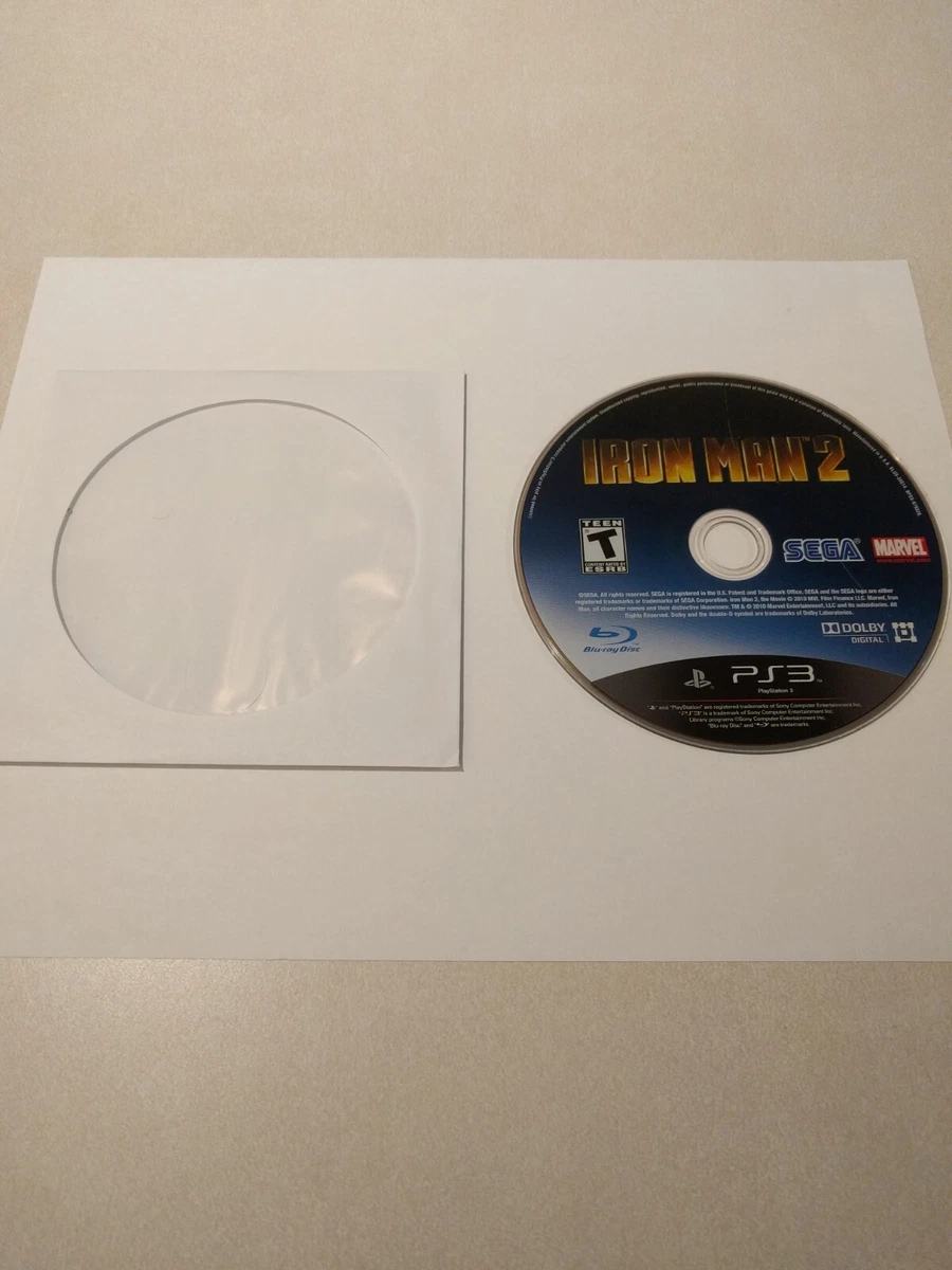 Iron Man 2 Sony PlayStation 3 PS3 2010 Disc Only eBay