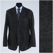 Summer Sport Coat 42R US Size CAMEL ACTIVE Brown Cotton Blazer Travel Jacket