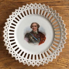 Saxe Assiette Porcelaine