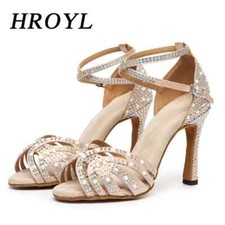 Woman High Heels Girls Tango Latin Dance Shoes Salsa Party Sandals Wedding Shoe