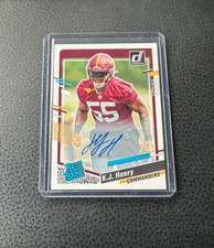 2023 Panini Donruss K.J. Henry RATED ROOKIE AUTO