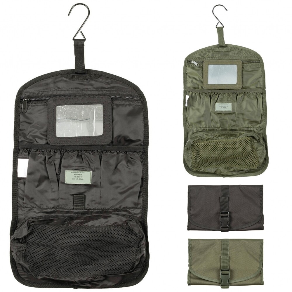 Thumbnail - Waschzeugtasche Rollbar Waschtasche Kulturbeutel Reise Tasche