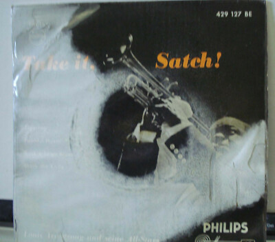 Louis Armstrong - Take It. Satch! - EP PS 45rpm in Canada