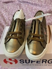 SCARPA SUPERGA DONNA COLLEZIONE ESCLUSIVA BRONZO PEOPLE D'ITALIA EU 35 UK 2,5 