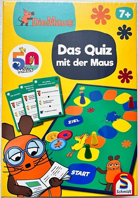 The Quiz with the Mouse Schmidt Game Family Game Children's Game Board Game 40613