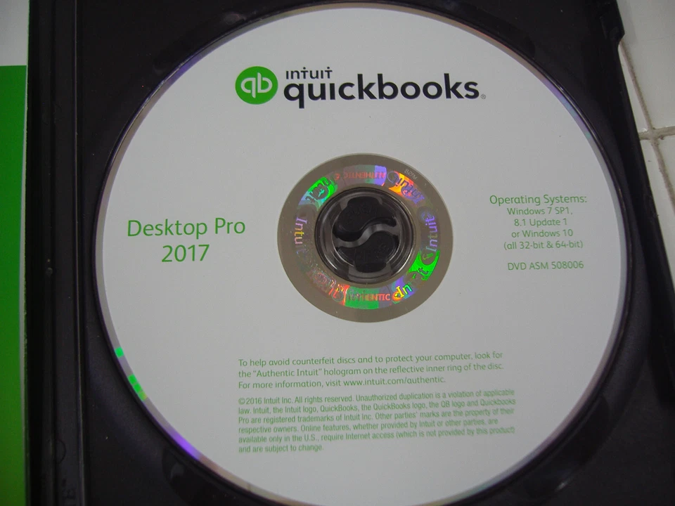 INTUIT QUICKBOOKS PRO 2017 DESKTOP FOR WINDOWS FULL US/ENGLISH RETAIL VERSION - Image 4 of 4
