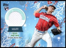 2023 Topps Holiday MAX MEYER RELIC RC Rookie Card #RC-MME