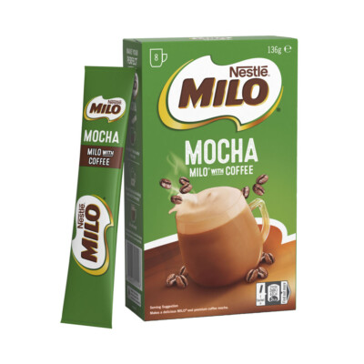 Nestle Milo Mocha with Coffee Drink Powder Sachets 8 Pack | eBay