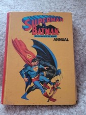 Superman Batman With Robin The Boy Wonder Annual 1975 Brown Watson Unclipped 